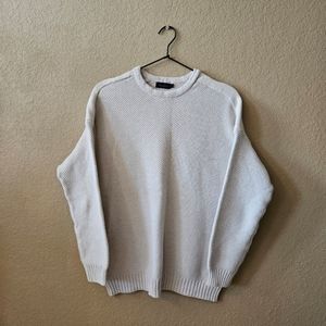 Truth Cotton Sweater, Small | Cream
